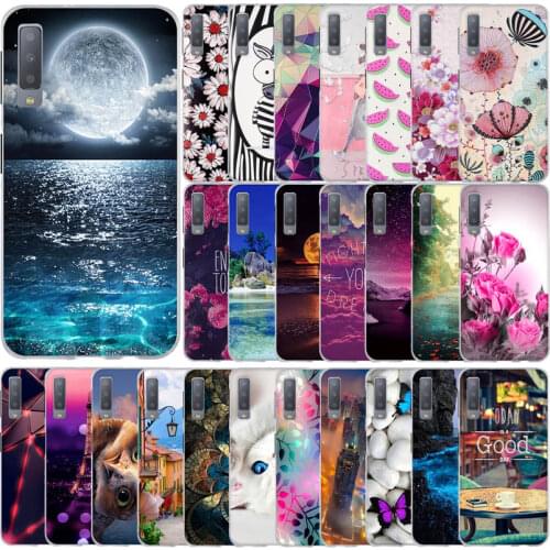 Silicone Cover For Samsung Galaxy A7 2018 Case A750 A750F Case 6.0' TPU Phone case For Samsung A 7 2018 750 750F Fundas Coque