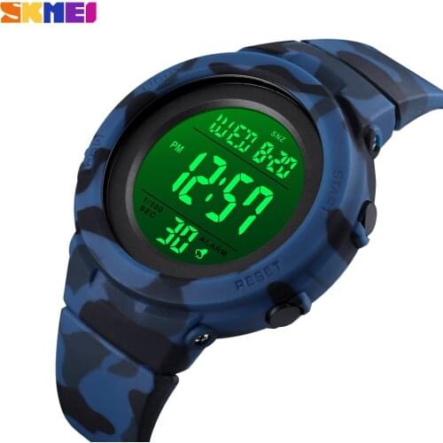 SKMEI Luxury Mens Sport Watch Outdoor Sport Chrono Male Clock Military Luminous Waterproof Digital Wristwatch Relogio Masculino