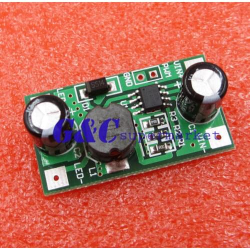 5PCS 3W 5-35V LED Driver 700mA PWM Dimming DC to DC Step-down Constant Current diy electronics