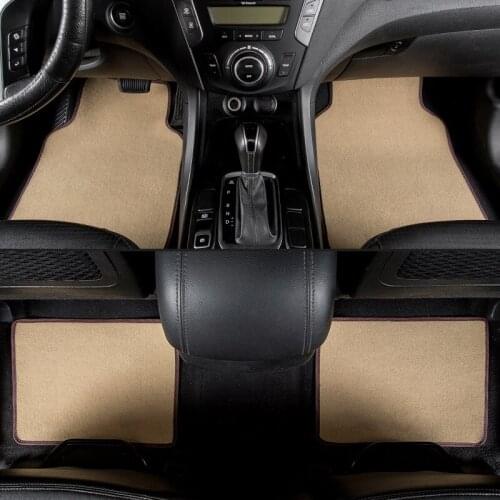 Kalaisike universal car floor mat for BYD all model F0 F3 Surui SIRUI F6 L3 G3 M6 G5 G6 S6 S7 E6 E5 auto accessories car styling