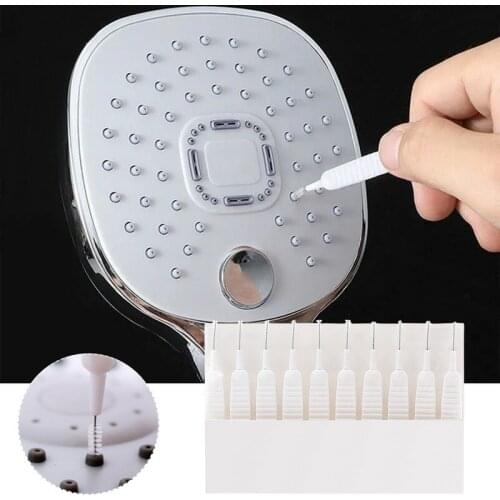 10/20pcs Shower Head Hole Cleaning Brush Multifunction Cleaning Tools Anti-clogging Small Brush Pore Gap Cleaning Brushes