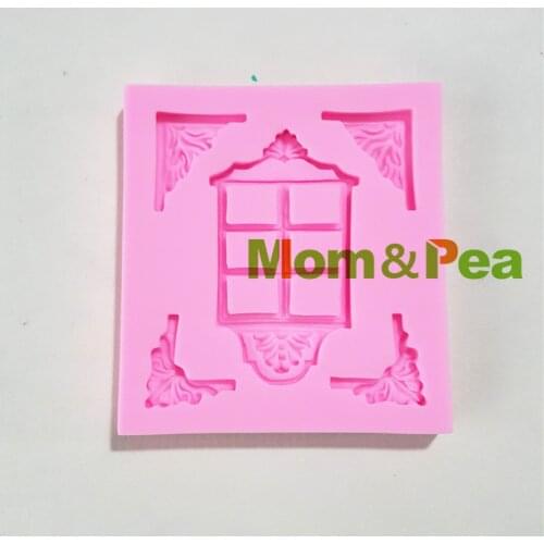 Mom&Pea 1305 Free Shipping Deco Silicone Mold Cake Decoration Fondant Cake 3D Mold Food Grade