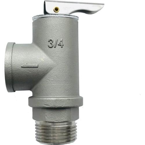 8Bar A502 AETV Safety Valve Inox Pressure Relief Valve Pressure Reducing relief Valve for boiler gas cylinder cooker water hea