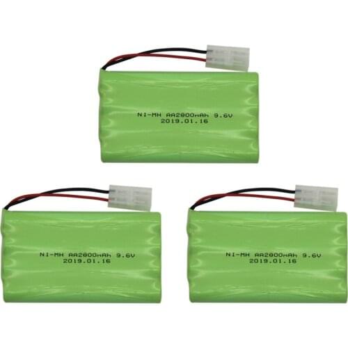 9.6v 2800mah AA NI-MH H Battery Electric toys Remote car ship robot rechargeable free shipping