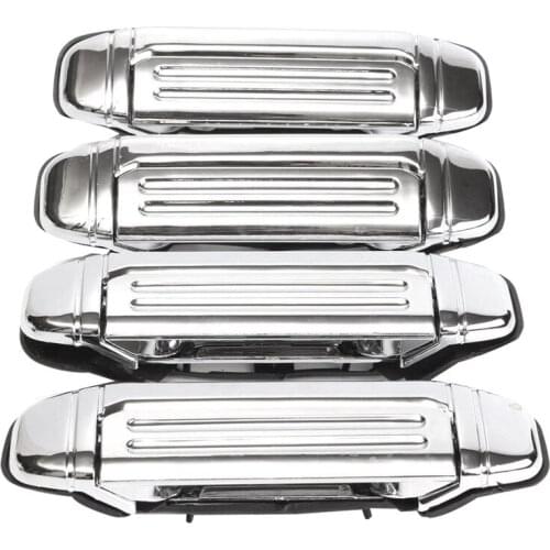 Car Chrome Door Handle Accessories for Mitsubishi Pajero 1992 1993 1994 1995 1996 1997