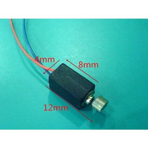 Free shipping 10pcs 4mm x 8mm Vibration Pager Vibrating Vibrator Motor