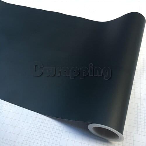 Black Matte Vinyl Car Wrap Vehicle Styling Matt Black Foil Sticker Sheet With Air Bubble Free For HOOD Roof Motorcycle Scooter