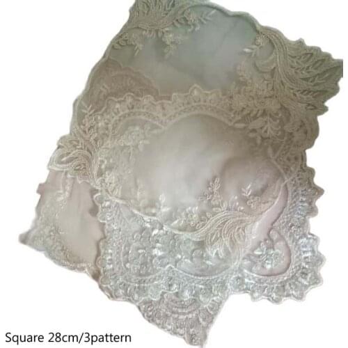 HOT white lace table place mat cloth embroidery tea placemat pad mug coaster cup Coffee Christmas Wedding doily dining kitchen
