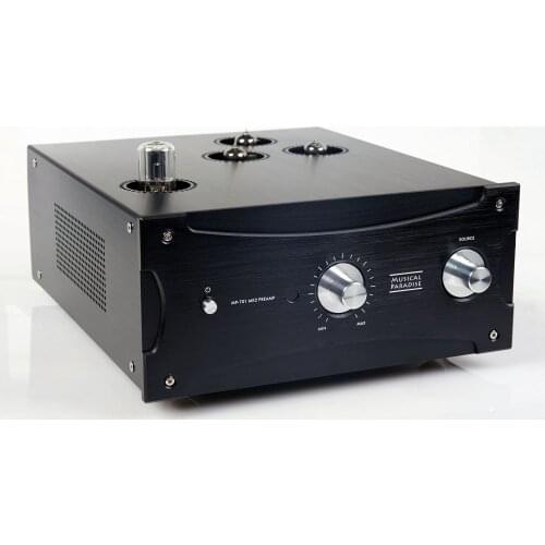MP-701-MK2 tube preamplifier, 6Z5P, 6X5 rectifier. Frequency response: DC to 50khz, output impedance: Greater than or equ 10Kohm