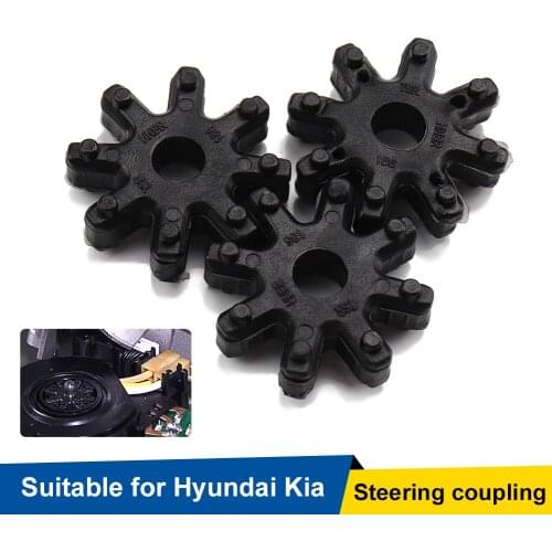 Wholesale 3Pcs Flexible Steering Coupler Coupling Steering Column for Hyundai KIA 563152K000 563152K000FFF Car Accessories