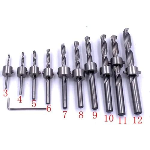 3/4/5/6/7/8/10mm Drill bit and restriction ring