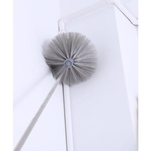 Telescopic Lengthen Duster Microfiber Chenille Home Cleaning Stainless Dust Removal Steel Dust Brush Ceiling Clean Multifunction