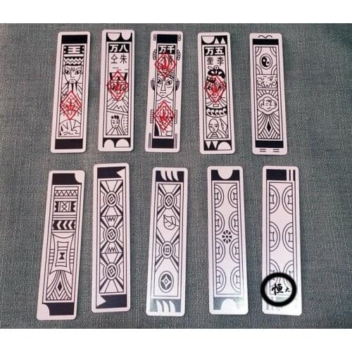 120pcs traditional board game cards for the old