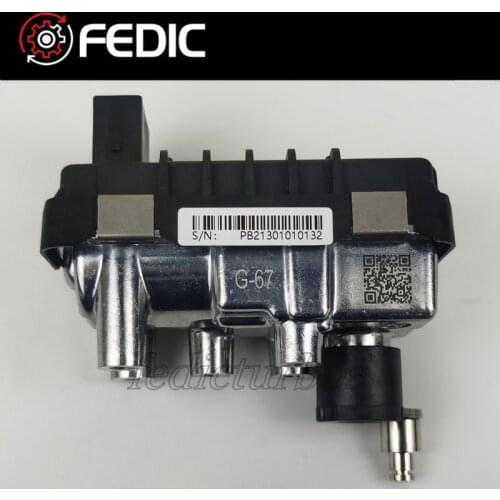 Turbo electronic actuator G-67 767649 6NW-009-550 GTB1756VK 800089 for Land-Rover Range Rover 4.4 L TDV8 230Kw 313HP AJD-V8 2010