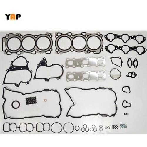 VQ35HR Overhaul Gasket Kit Engine FOR FOR NISSANInfiniti J50 J51 V36 Y50 Y51 Z33 VQ35HR 3.5L V6 24V A0101-JK21A 2007-2018