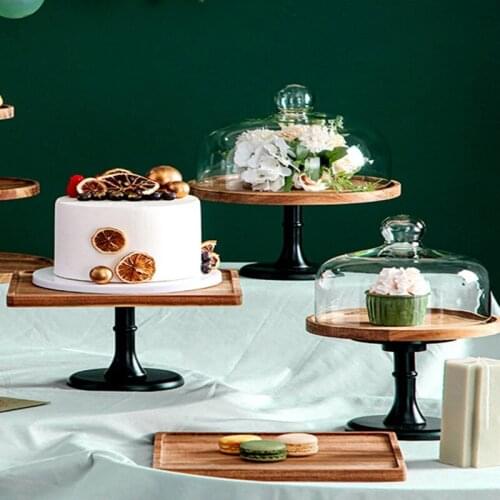 1Pcs Cupcake Stand And Serving Tray For Donuts And Desserts Wedding Cake Stand And Tea Party Decorations