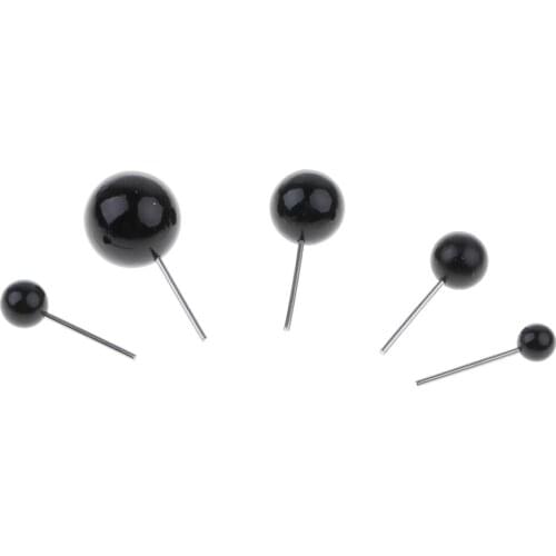 100PCS Safety Plastic Ball Eyes For Felting Stuffed Doll DIY Crafts