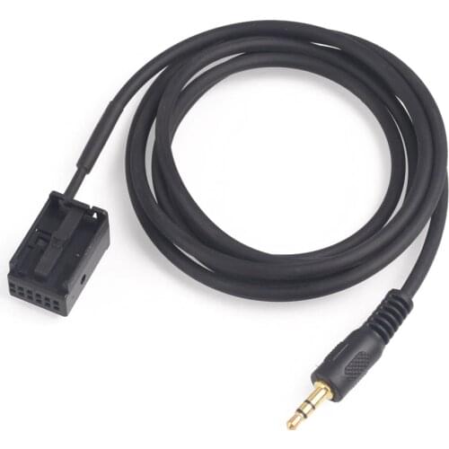 12Pin 3.5mm Jack AUX Adapter Radio Audio Interface Cable MP3 for Phone For BMW E85 E86 Z4 E83 X3 for Mini Cooper
