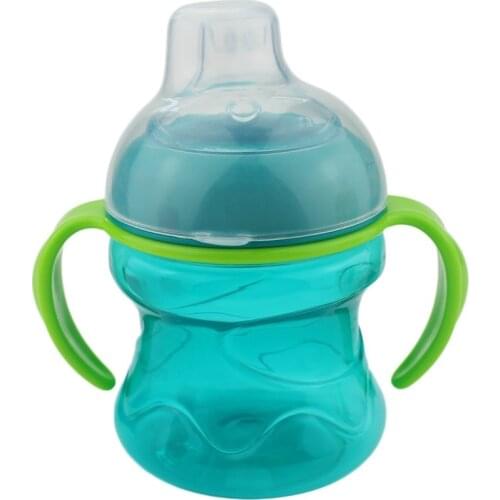 200ml Sippy Cup Leak-Proof Safety Duckbill Bottle Kids Baby Infant Training Drinking Bottles Cups Water Milk Bottle Soft Mouth
