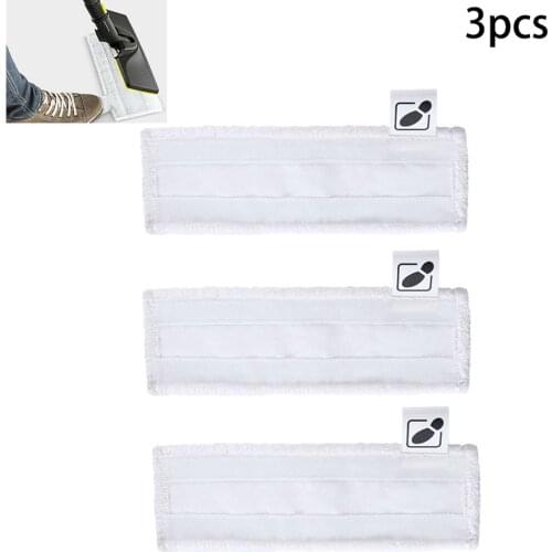 3PCS Steam Cleaner Floor Cloth Pads For Karcher Easyfix SC1 SC2 SC3 SC4 SC5 Cleaner Cloth Pads Household Cleaning Tools