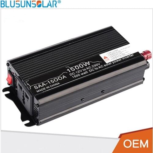 300W/500W/1000W/1500W Car Power Inverters 12V 220Vac/230Vac Modified Sine Wave Inverter Charger Power Supply with USB Charger