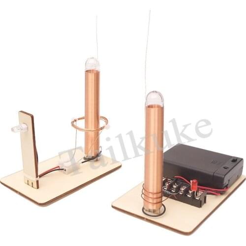 Wireless Transmission Tesla Coil Technology Small Production Primary and Secondary School Manual Diy