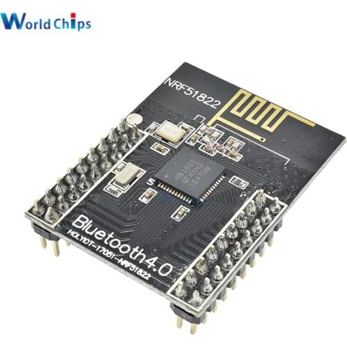 CORE51822 BLE4.0 Bluetooth 2.4 GHz Wireless Module NRF51822 Communication Board RF Controller 2-3.6V
