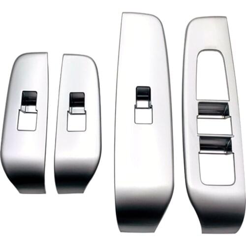 For Nissan Note E13 2021 2022 ABS Black Interior Accessories Window Switch Cover Trim Armest Panel Decoration Styling Frame RHD