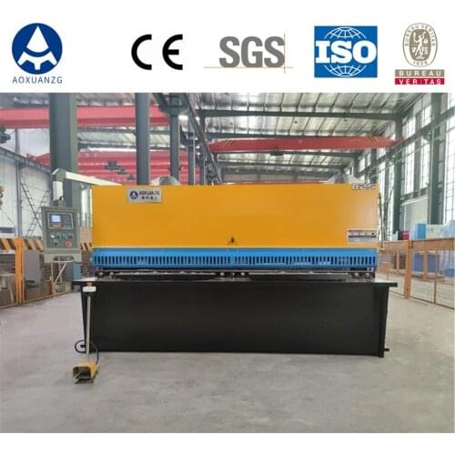 E21S Metal Sheet Steel Plate Cutter Hydraulic Guillotine Cutting Shearing Machine