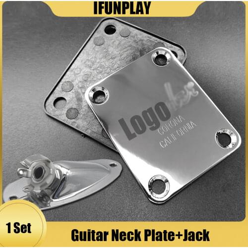 Electric Guitar Neck Plate FD Guitar Neck Plate Fix TL Electric Guitar Neck Joint Board and Boat Shape LP Guitar Output Jack