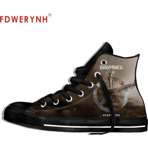 High Top Canvas Mens Casual Shoes Carcass Band All Nite Party Official Band Fashion Lightweight Breathable Shoes For Women Men