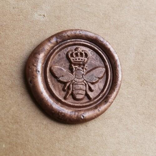 Queen Bee Wax Seal Stamp Bee Wax Seal Stamp wedding wax seal stamp bee stamp WS188