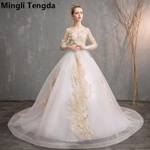 Свадебные платья с v-образным вырезом Mingli Tengda China At AliExpress