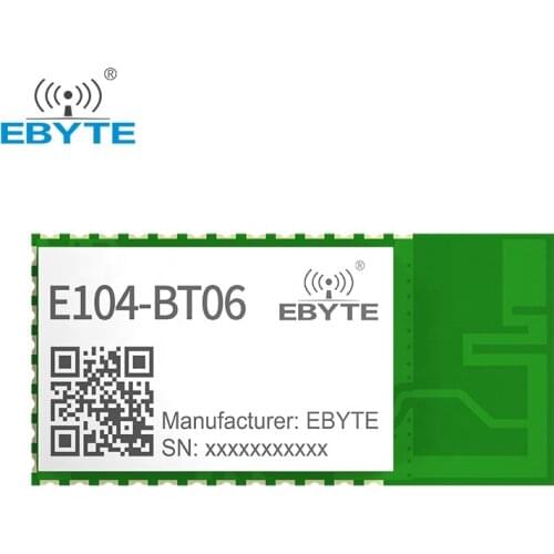 BLE4.2 Bluetooth Module 2.4Ghz 3dBm IBeacon Serial Port Wireless Transceiver Receiver PCB Antenna EBYTE E104-BT06