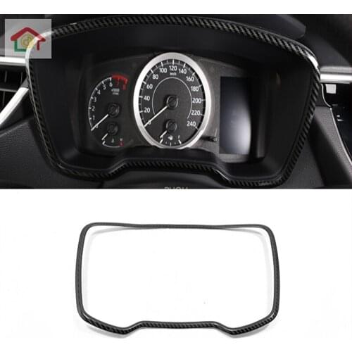 Stainless steel For Toyota corolla E210 2019 2020 accessories Car Dashboard Frame Decoration cover trim Sticker Car styling 1pcs