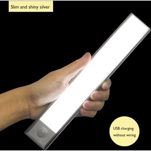 Stair Night Light for Indoor Lighting Wall Kitchen Cabinet Smart Lamps Cabinet Smart Lamp PIR Motion Sensor Lamp