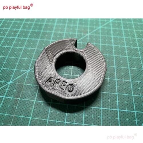 PB Playful Bag Outdoor sports CS gel ball gun AERO-AR15 stable ring 3D printing material toy parts Tactical equipment QG217