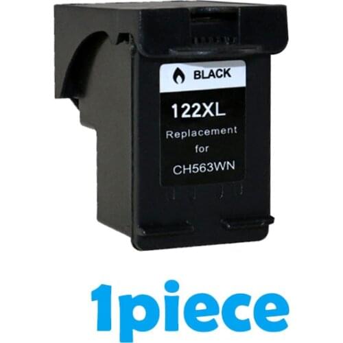 Black XiongCai compatible ink cartridges For HP 122 Deskjet D1000 2050 3050 3050A 3052A 3054A printers For HP 122XL For HP122 XL