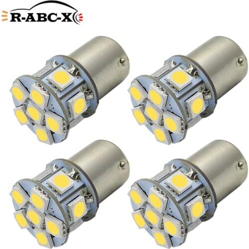 RUIANDSION 4X BA15D BA15S P21W 1156 BAY15D 1157 P21/5W BAU15S PY21W 6V Car Turn Signal Reverse Brake Light Motorcycle Tail Lamp