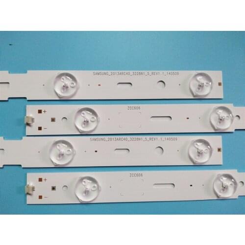 8pcs 428mm LED Backlight strip 5leds For Sam sung 40 inch TV 40-LB-M520 40VLE4421BF SAM SUNG_2013ARC40_3228N1 40VLE6520BL