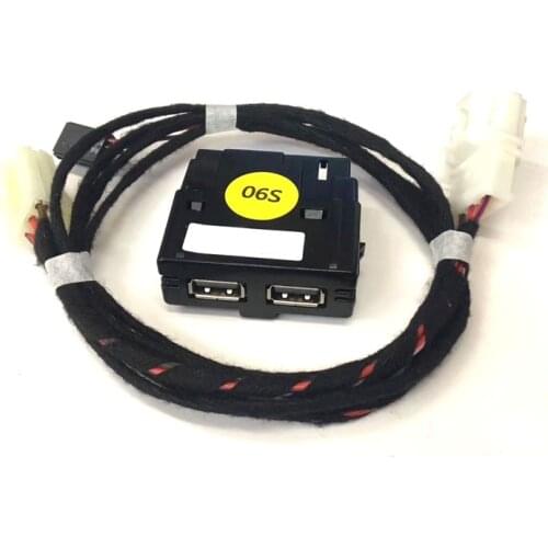 Rear Seat USB Socket Armerst USB with Wiring Fit for Tiguan MK2 Fit For Octavia For Superb 5QD 035 726 L