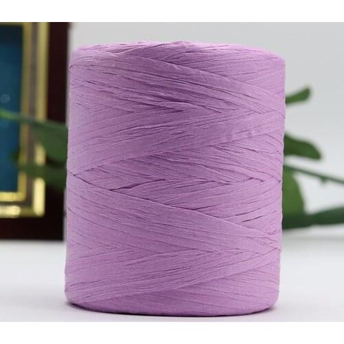 180M/roll Cotton Raffia Yarn for hand knitting Summer Hats Bags Knitted Crochet DIY Handmade Craft Knit Yarn Thread