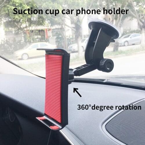 Tablet Auto Houder Verstelbare Mobiele Zuignap Bracket Stand Voor Samsung Huawei Ipad Pro Air Mini 1234 Gps Telefoon 360 Graden
