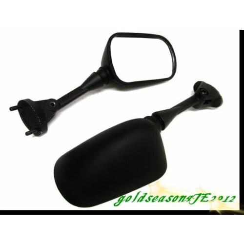 Freeshipping Black MIRRORS for Kawasaki Ninja 2005-2008 636 ZX6 ZX6R / 2004-2008 ZX10 ZX10R