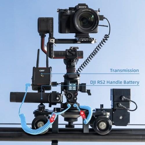 Greenbull BX20-RS2 Camera Slider Track Dolly Slider Rail System with Motorized Time Lapse and Video Shot for DJI Ronin RS2