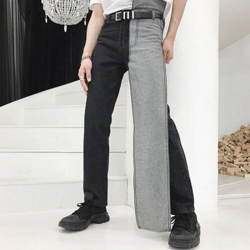 Personality Straight Loose Slim Pants Street Boys Autumn New Casual Pants Ropa De Hombre 2020 Hip Hop Streetwear Trousers