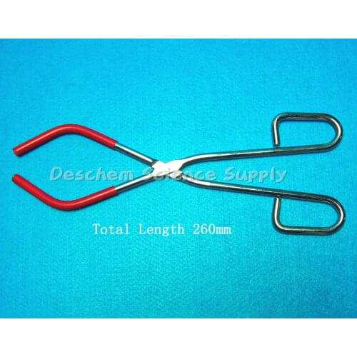 Lab Beaker Tongs,Iron Holder,Clip,Total Length 260mm
