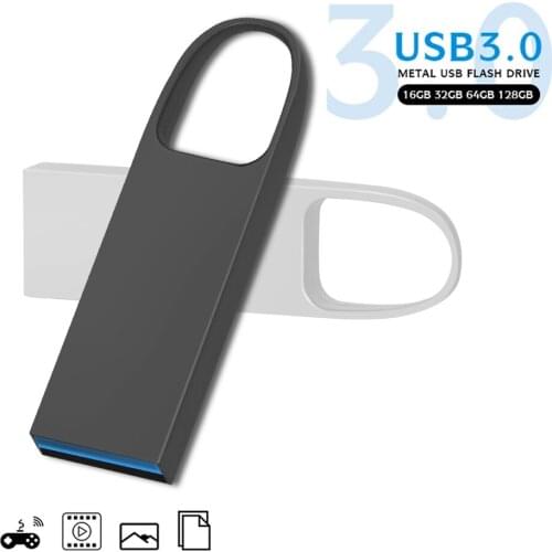 Metal USB Flash Drive Pen Drive Real capacity 4GB 8GB 16GB Pendrive 32GB 64GB Memory Stick memoria U-Disk cle usb stick gift