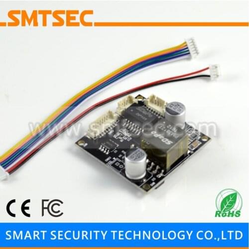 SMTSEC 38X38mm IEEE802.3af/at 12W (12V/1A) PoE Module for H.265 IP Camera Module