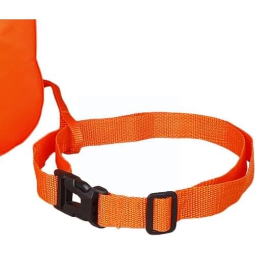 Inflatable Open Water Swim Buoy Air Dry Bag Device Float Buoy Buoy Inflatables Swim Water Swimming Open Tow Lightweight K5C8